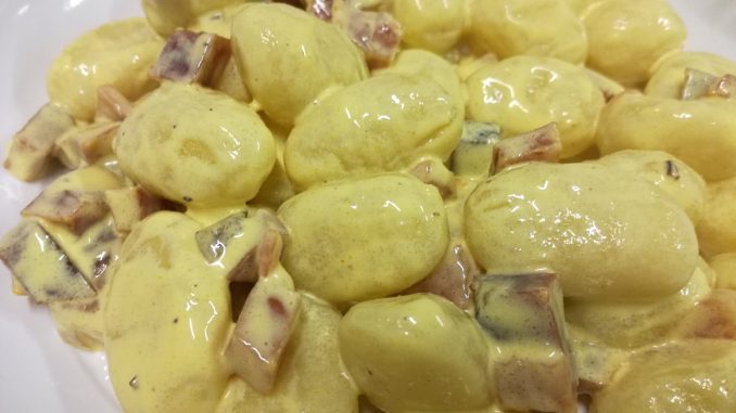 ricetta gnocchi zafferano speck ricetta gnocchi zafferano speck
