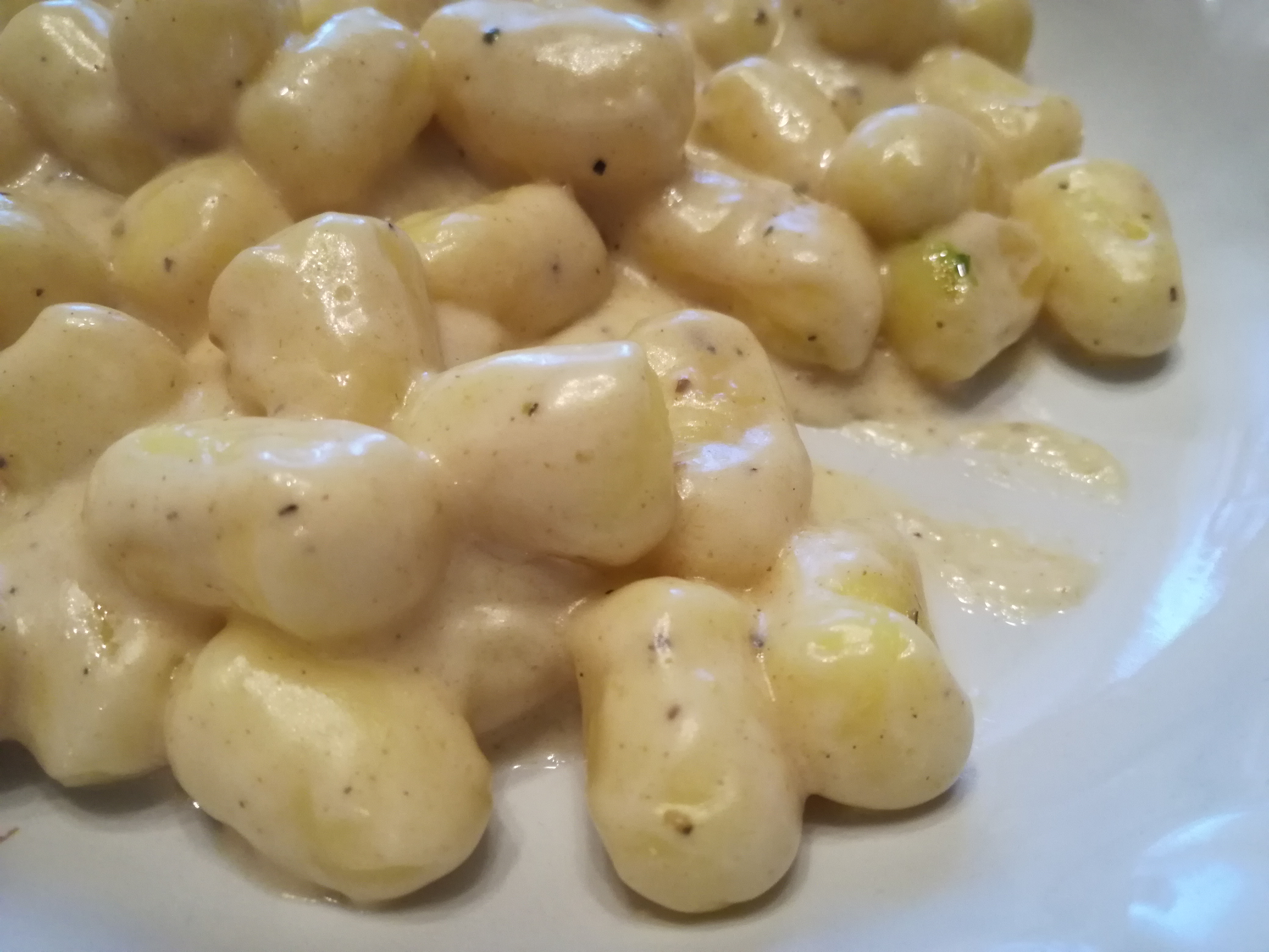 gnocchi zenzero e pepe